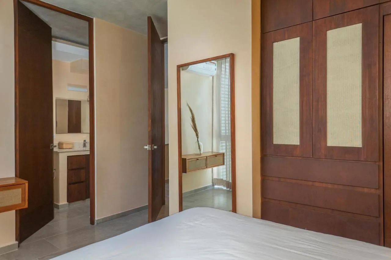 Apartment 2 Bedbath Private Rooftop & Pool For 6 Tulum