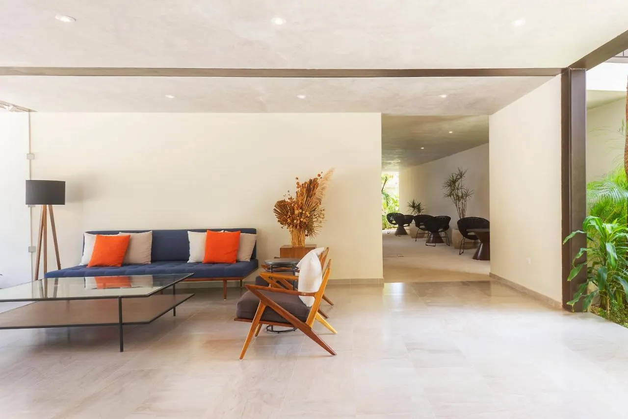 Apartment 2 Bedbath Private Rooftop & Pool For 6 Tulum
